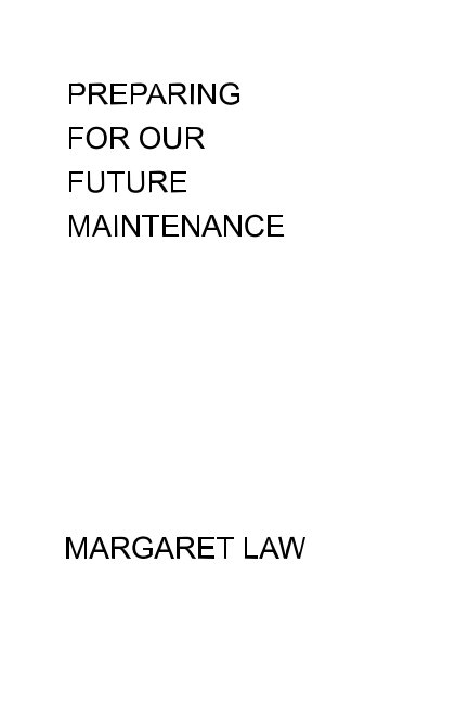 Ver Preparing  for  our future  health maintenance por Margaret Y Law