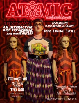 Atomic, A Pinup and Rockabilly Magazine Issue No.02 Vol No.01 book cover