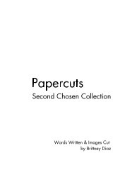 Papercuts Volume II book cover