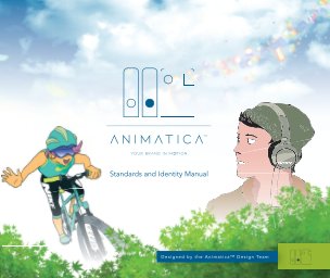 Animatica Brand Standards and Identity Manual book cover