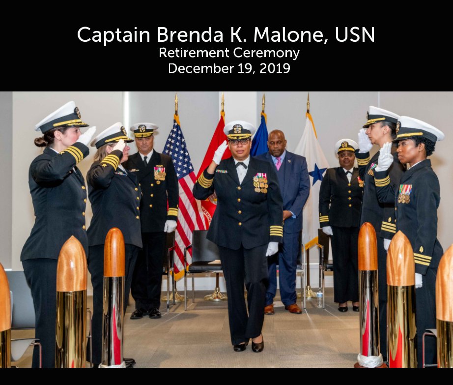 View Captain Brenda Malone, USN by Laura Hatcher