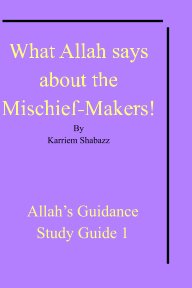 What Allah says about the Mischief-Makers! book cover