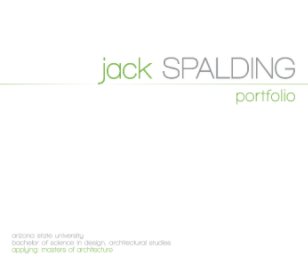 Jack Spalding Portfolio book cover