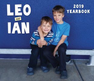 Leo and Ian's Yearbook 2019 book cover