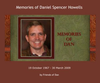Memories of Daniel Spencer Howells book cover
