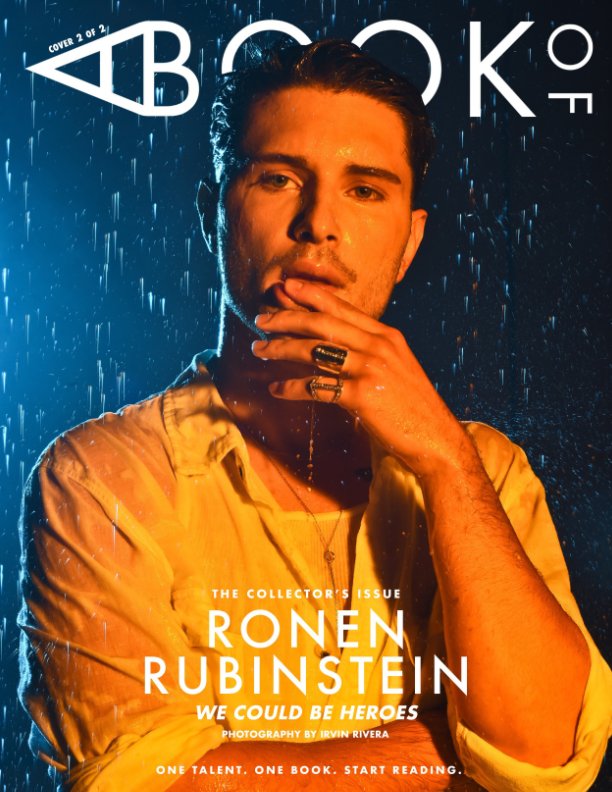 Bekijk A BOOK OF Ronen Rubinstein Cover 2 op A BOOK OF Magazine