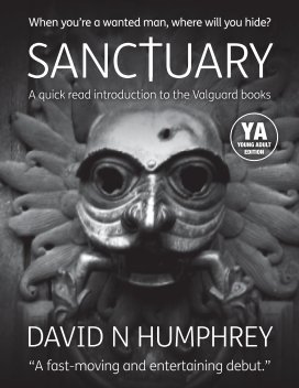 Valguard: Sanctuary (YA edition) (N48 very large type) book cover