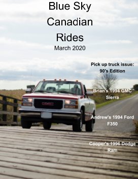 Blue Sky Canadian Rides - March 2020 book cover