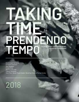 Taking Time / Prendendo Tempo 2018 book cover