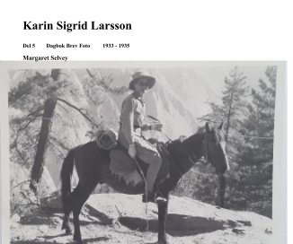 Karin Sigrid Larsson book cover