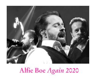 Alfie Boe Again  *He Lives in Me* 2020 book cover