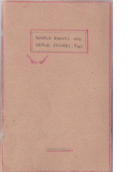 World events and world figures, 1940. book cover
