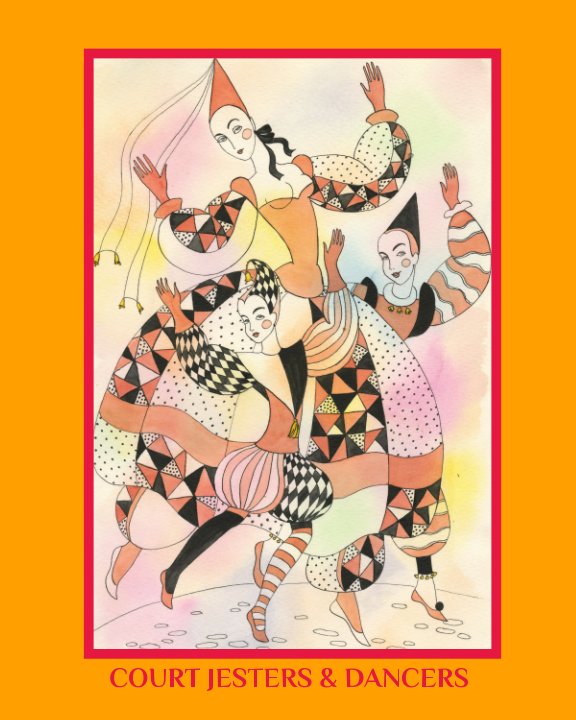 View Court Jesters and Dancers coloring book by Larisa Boundina Bundina