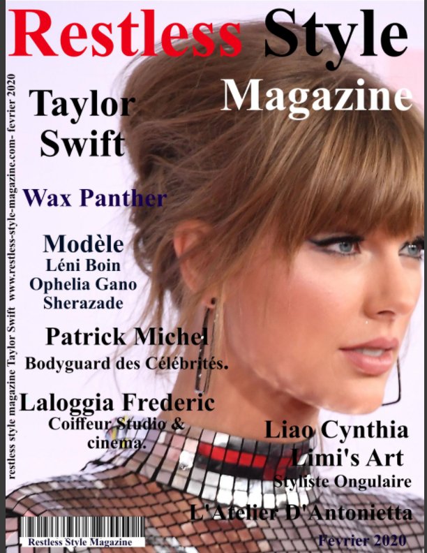 Bekijk Restless Style Magazine de Fevrier 2020 avec Taylor Swift. op Restless style Magazine.,