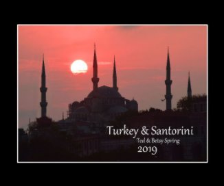 Turkey and Santorini book cover