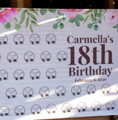 Carmella's 18th Birthday book cover