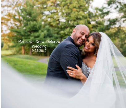 Maria and Drew Defonzo Wedding book cover