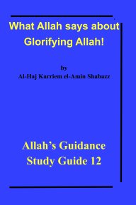 What Allah says about Glorifying Allah! book cover