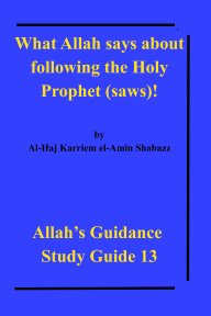 What Allah says about following the Holy Prophet (saws)! book cover