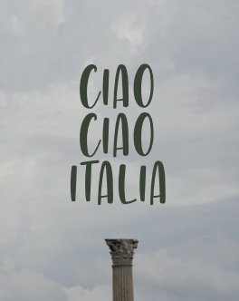 Ciao Ciao Italia book cover