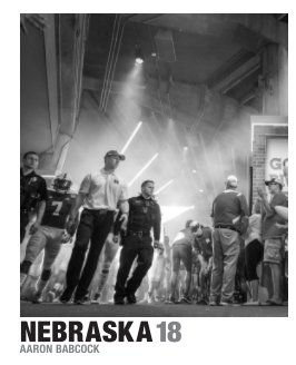 2018 Nebraska Football Hard Cover book cover