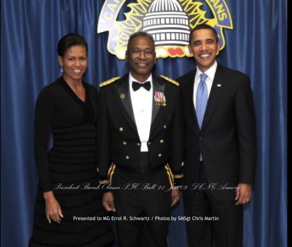 President Barak Obama PIC Ball, 21 Jan 09 DCNG Armory book cover