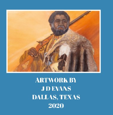 Artwork by JD Evans book cover