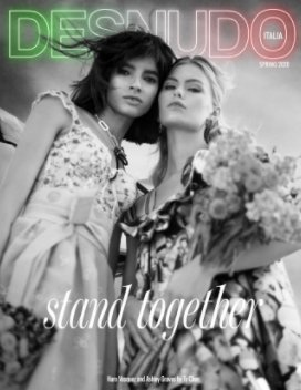 Desnudo Magazine Italia Issue 6 - Haro Vasquez and Ashley Graves Cover book cover