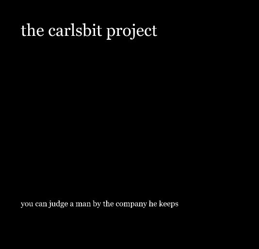 Visualizza the carlsbit project di stevegse