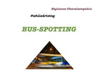 #whiledriving bus-spotting book cover