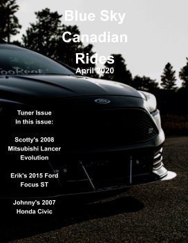 Blue Sky Canadian Rides - April 2020 book cover