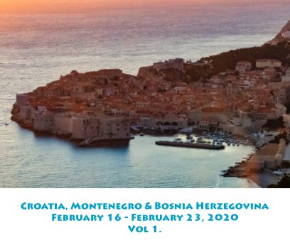 Croatia, Montenegro and Bosnia Herzegovina book cover