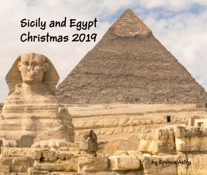 Sicily and Egypt Christmas 2019 book cover