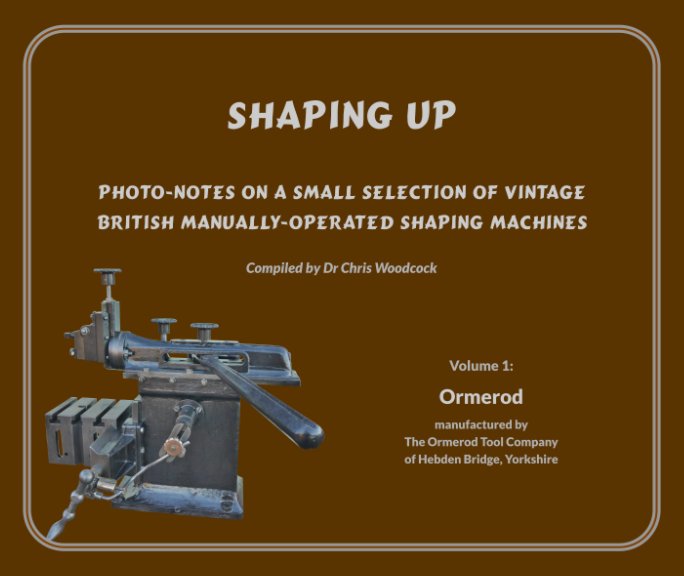View Shaping Up (volume 1) by Dr Chris Woodcock