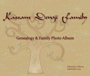 Kassam Dewji Family Tree - Updated book cover