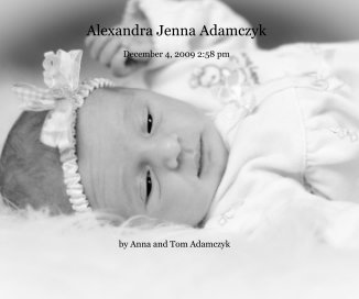 Alexandra Jenna Adamczyk book cover
