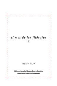 El mes de las filósofas 3 book cover