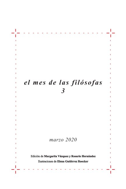 El mes de las filósofas 3 nach Margarita Vázquez, R Hernández anzeigen