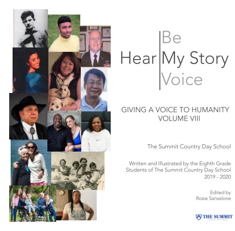 View Hear My Story | Be My Voice  Volume VIII by The Summit Country Day School