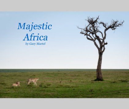 Majestic Africa by Gary Martel book cover