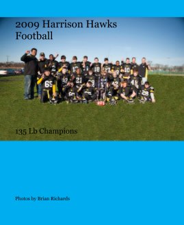 2009 Harrison Hawks Football book cover