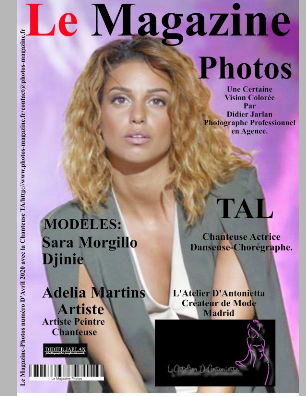Ver Le Magazine-Photos de Avril 2020 avec la Chanteuse Tal por Le Magazine-Photos, D Bourgery