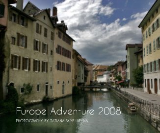 Europe Adventure 2008 book cover
