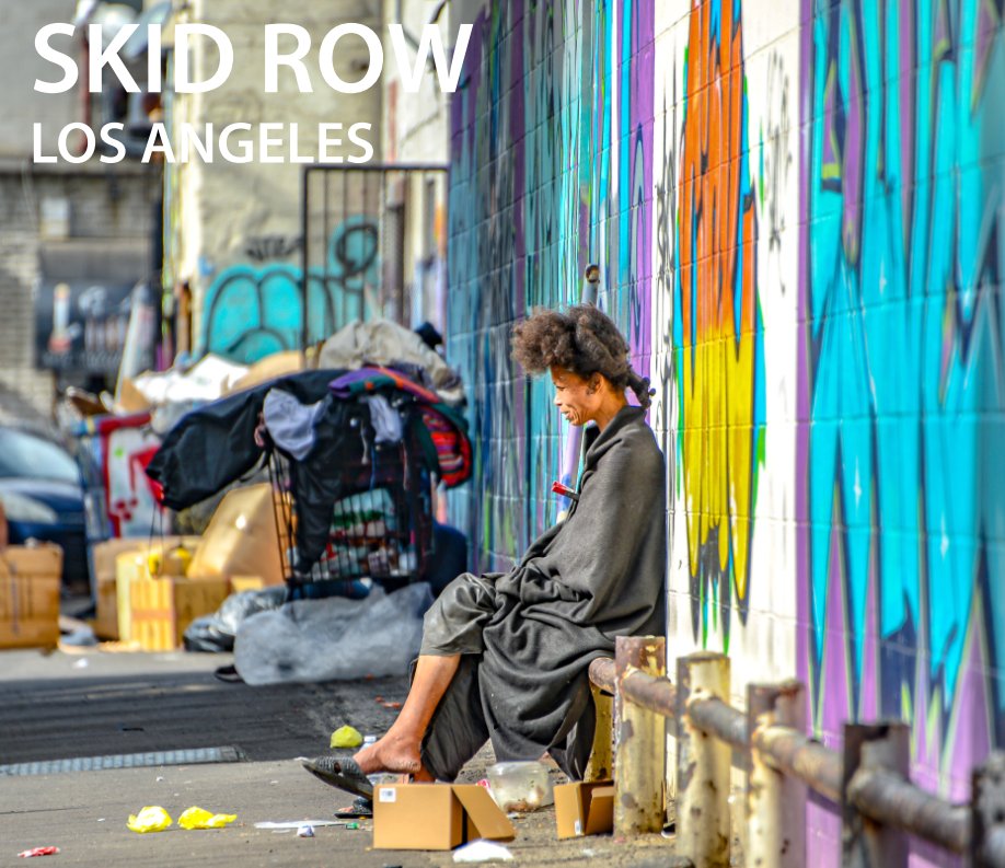 View SKID ROW    Los Angeles California by Béatrice Augier