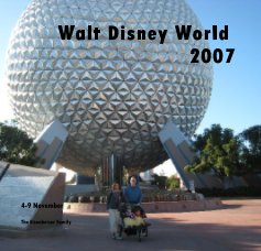 Walt Disney World 2007 book cover
