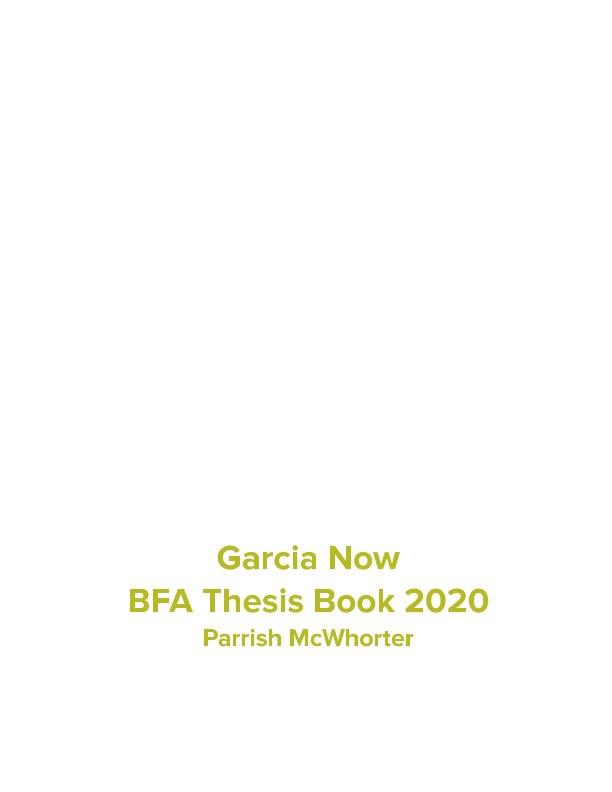 Ver Garcia Now por Parrish McWhorter