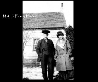 Mattila Family History book cover