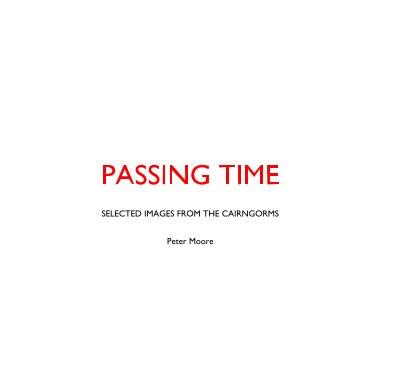 PASSING TIME book cover