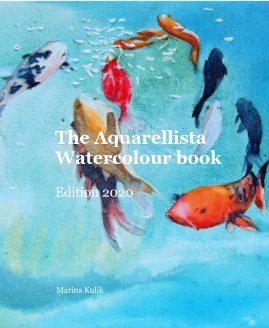 The Aquarellista Watercolour book book cover
