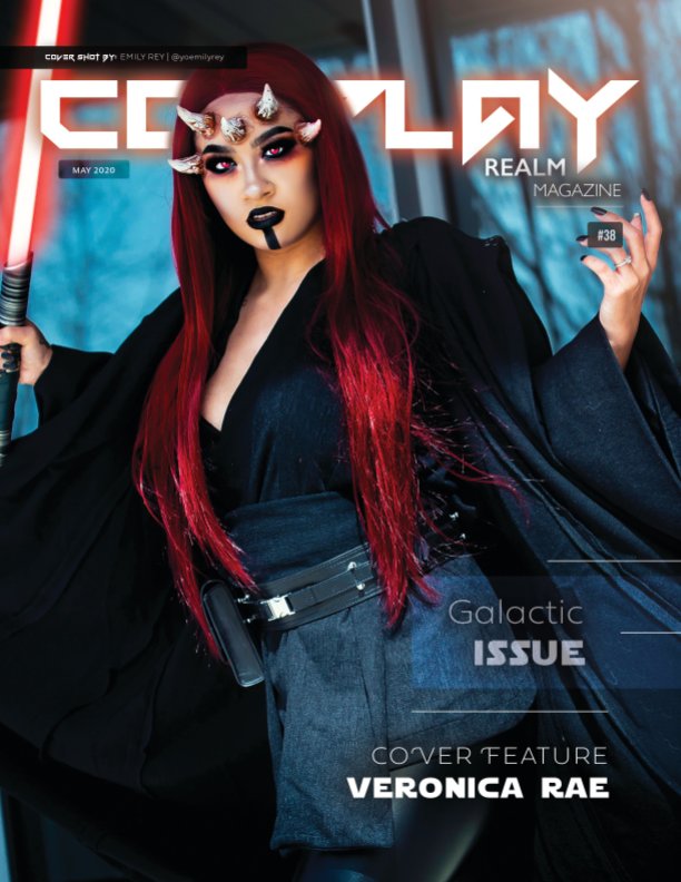 Bekijk Cosplay Realm Magazine No. 38 op Emily Rey, Aesthel